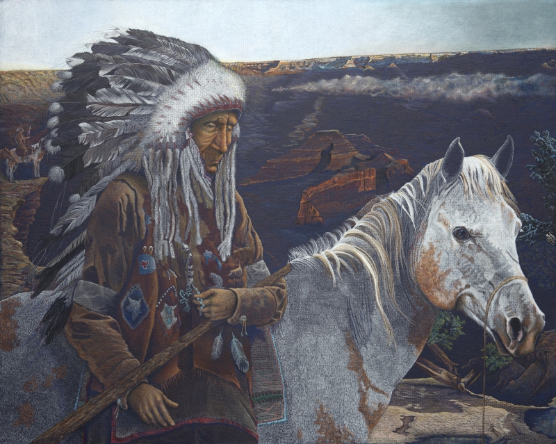 Chiefs Final Journey by artist Gaylon F. Stagner